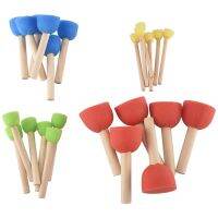 Foam Pouncer Assortment-Sponge Painting Stippler Set 24/-Foam Brush Value Pack-1.5cm 2cm 3cm 4cm