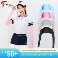 TTYGJ Golf Sun Protection Sleeve Ice Silk Sun Protection Shawl Womens Anti-UV Clothing 골프웨어 Korean Style Ladies Golf Wear