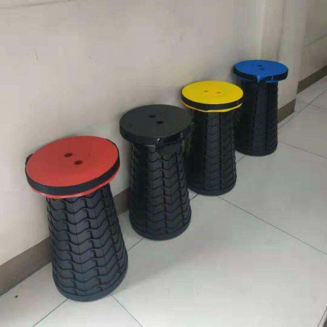 Daimaru telescopic stool Retractable stool portable folding chair