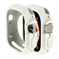 SmartPhonemall For Apple Watch Ultra 49mm Candy TPU Protective Case(Light Grey)