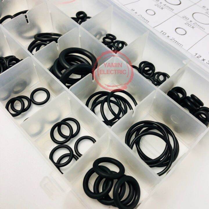 225pcs-black-rubber-o-ring-assortment-washer-gasket-sealing-ring-kit-18-sizes-with-plastic-box-kit-with-case-gas-stove-parts-accessories