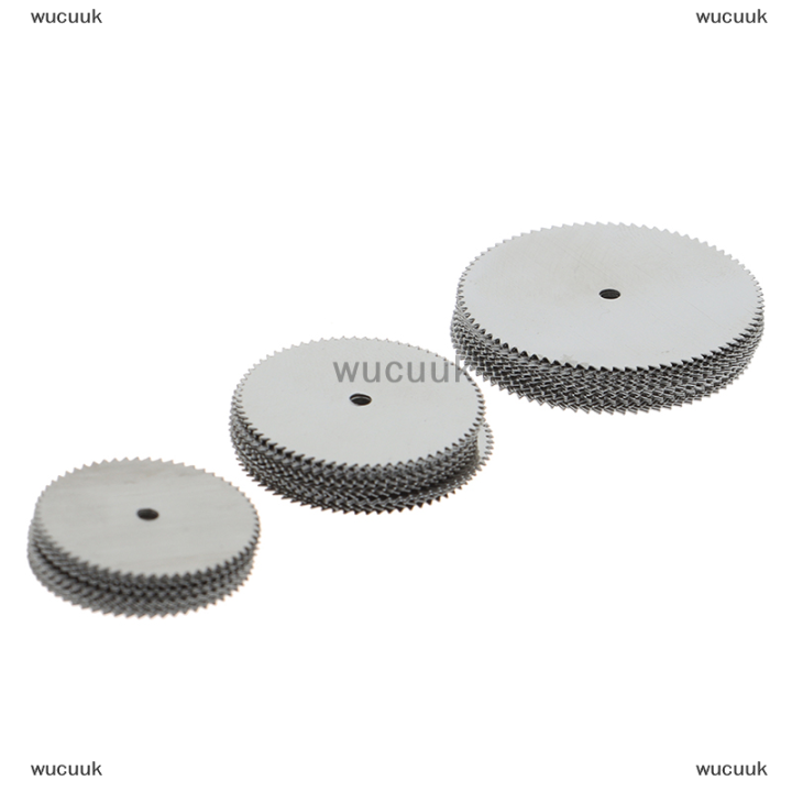 wucuuk-20pcs-mini-circular-saw-blades-hss-แผ่นตัดไม้สำหรับเครื่องมือหมุน