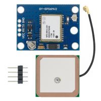 ☊✈ GY- NEO6Mv2 New Neo-6M Gps โมดูล Gps Neo6Mv2 พร้อมรีโมทควบคุม Eeprom Mwc Apm 2.5 ขนาดใหญ่สําหรับ Arduino