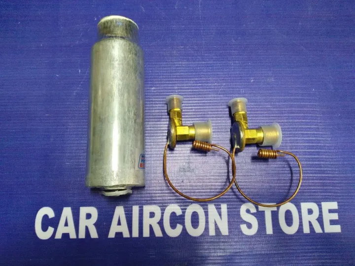 car aircon filter drier and expansion valve front & rear set TOYOTA