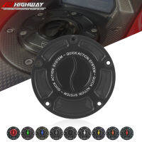 CNC Aluminum Keyless Racing Quick Release Motorcycle Tank Fuel Caps Case Gas Cover for HONDA CB 650F CBR650F 2014-2020