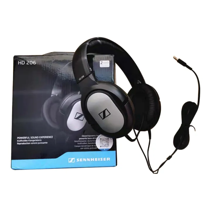 sennheiser-hd-206หูฟังแบบครอบหูปิด-hd206