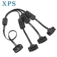 Xps OBD 2 S Plitter ขยาย1-3ที่มีสวิทช์ Y เคเบิ้ลชายสามพอร์ตหญิงสำหรับ ELM327อัตโนมัติวินิจฉัยสแกนเนอร์เครื่องมือ