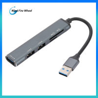 ตัวแยกตัวแปลงแบบหลายพอร์ตต่อขยาย USB ฮับ USB USB ของ AuthenticUSB 1 USB 3.0 2.0 2 USB พร้อมการ์ดรีดเดอร์ SD TF สำหรับโน็คบุคตั้งโต๊ะชิ้น