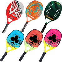 Camewin Full Carbon Fiber Beach Tennis Racket padel Soft EVA Matte Pickleball Raqueta Tennis Racket Equipment