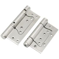 3 Pcs Stainless Steel Folding Butt Hinges Furniture Hardware Hydraulic Door Closer Invisible Door Hinge Door Hardware Locks