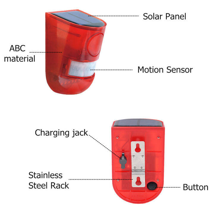 solar-light-129-decibels-anti-theft-strobe-alarm-solar-lamp-motion-sensor-solar-power-for-safety-garden-energy-saving-lights