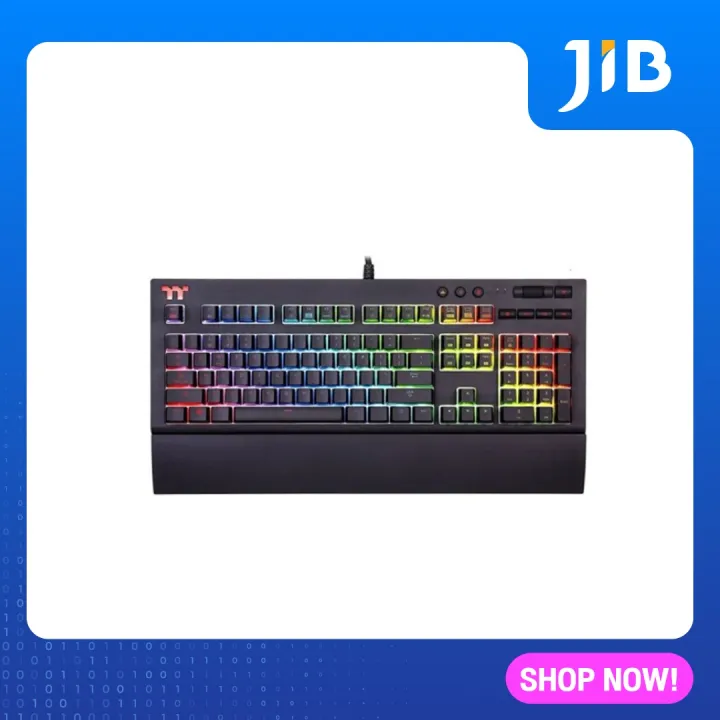 JIB KEYBOARD (คีย์บอร์ด) TT PREMIUM X1 RGB CHERRY MX (SILVERSWITCH