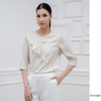 VERONIQA Blouse VE-B1004 พีชสกิน แขนยาว IGPU23-1