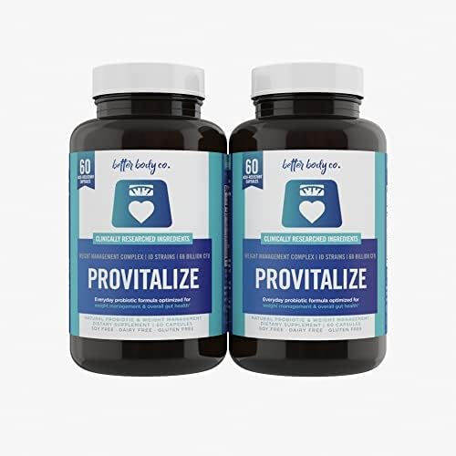 Better Body Co. Provitalize 100 Natural & Unique Probiotic Menopause