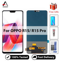 จอแอลซีดีสำหรับ OPPO R15 CPH1835ดิสเพลย์หน้าจอสัมผัสสำหรับ OPPO R15 CPH1831แอลซีดีหน้าจอสัมผัสประกอบอะไหล่ + เครื่องมือฟรี