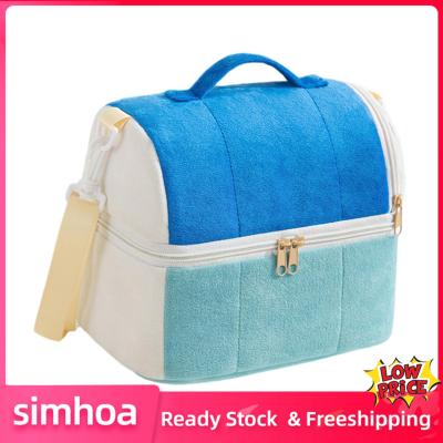 Simhoa กระเป๋าฉนวนกันความร้อนกระเป๋าถือน่ารัก Tas Pengiriman Makanan สำหรับสำนักงานการเดินป่าปาร์ตี้