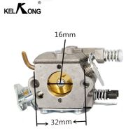 Kelkong สำหรับ Husqvarna 136 137 141 142ซ่อมท่อคาร์บูเรเตอร์คาร์บูเรเตอร์ลูกโซ่ร้อนเข้ากันได้กับชิ้นส่วนเครื่องยนต์รถคาร์โบไฮเดรต