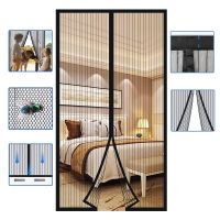 【HOT】✼✼✳ 1 Set Anti Insect Fly Bug Curtains Net Closing Door ployester fiber