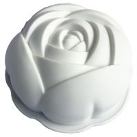 แม่พิมพ์ ดอกกุหลาบ ดอกใหญ่ Large Rose Silicone Baking &amp; Freezing Mold (คละสี)