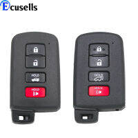 3 1ปุ่ม Smart REMOTE Key SHELL Case FOB 4ปุ่มสำหรับ TOYOTA AVALON Camry 2012-2015