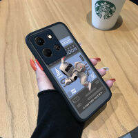 Case4you สำหรับ Infinix Note 30 Note 5G การ์ตูน NASA America Knapsack Astronaut ขอบเคสนิ่มใส่โทรศัพท์มีน้ำค้างแข็งโปร่งใสแข็งเคสป้องกันกล้องคลุมทั้งหมดกันกระแทกสำหรับเด็กผู้หญิงเด็กผู้ชายและผู้หญิง