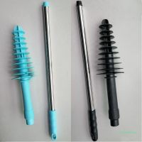 【LZ】 Long-Handled Toilet Flexible Brush Plunger Piston Type Dredge Device Clog Remover Bathroom Toilet Dredge Tool Easy Use