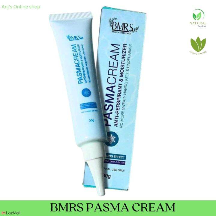 NEW BMRS Pasma Cream With Cooling Effect [10g] For Sweaty Feet, Hands ...