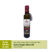 Dầu ăn dặm cho bé - Dầu Olive Dintel Extra Virgin Olive Oil nhập khẩu Tây