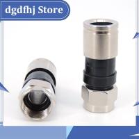 Dgdfhj Shop 5/10 Pcs RG6 F Type Compression 2.7cm Snap Seal Plug Connector For Sky Satellite Virgin Cable