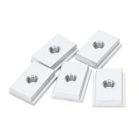 5Pcs M8 T-Track Slider Sliding Nut Aluminum Alloy T Slot Nut For Woodworking Tool Jigs Screw Slot Fastener