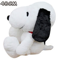 PEANUTS Snoopy Dog Sweet Powder Plush Doll Cute Ragdoll Trend Valentines Day Gift Childrens Plush Toys Boys and Girls Gifts