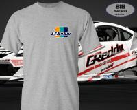 เสื้อยืด RACING เสื้อซิ่ง [เทา] [GREDDY]