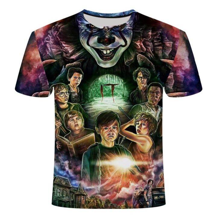 ภาพยนตร์สยองขวัญ-it-penny-wise-clown-joker-3d-พิมพ์-tshirt-ผู้ชาย-ผู้หญิง-hip-hop-streetwear-tee-t-เสื้อ-90s-ชาย-cool-เสื้อผ้า-man-alt