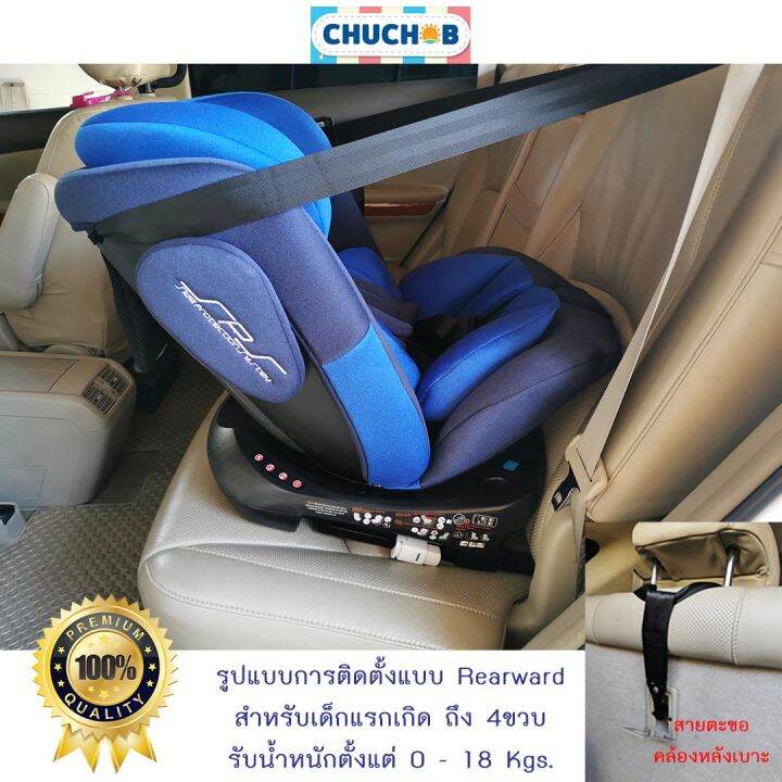 คาร์ซีทหมุนรอบ360องศา-มีระบบล๊อกisofix-รุ่น-hb-636-เหมาะสำหรับเด็กแรกเกิดถึง-12-ขวบ