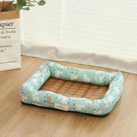 dog mat bed house cama para perro square nest kennel suitable for small and medium dogs and cats small dog basket