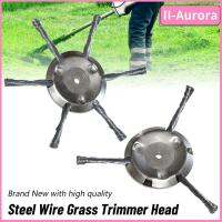 เครื่องมือกลางแจ้งหญ้าแต่งสวน II-AURORA Trimmer Head Grasss หัว Trimmer Trimmer Head Wire Weed Blade Brushcutter 3หรือ6-Cutter