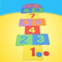 10Pcs Numbers Childrens Digital Game Mat Infant Play Puzzle Mat Educational Car for Boys Girls Crawling Soft Protection Pad