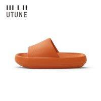 รองเท้าแตะ UTUNE สำหรับผู้หญิง,รองเท้าแพลตฟอร์มด้านล่างหนารองเท้าใส่ในห้องน้ำกันลื่นรองเท้ากันน้ำผู้ชายรองเท้าใส่ในบ้านใช้ในบ้าน