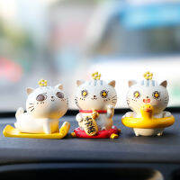 【ขายดี】☀แดชบอร์ดรถตกแต่งน่ารักเล็กๆน้อยๆโลภโชคดีแมวอัตโนมัติ G Adget เครื่องประดับตกแต่งภายในเรซิ่นตกแต่งบ้านที่สมบูรณ์แบบอะนิเมะ A Cessorios-ใช้งานง่าย