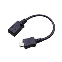 50pcs Micro USB Male to Mini USB Female OTG Plug Charger Adapter Converter Data Cable