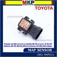 ***ราคาพิเศษเบอร์ 89420-02020** MAP Sensor ใหม่แท้ Toyota corolla (สามห่วง) 4A,5A,3S-FE สามห่วง ปี 92-97//Soluna 5A-FE AE110,AE111,Corona ST190,191,Celica(พร้อมจัดส่ง)