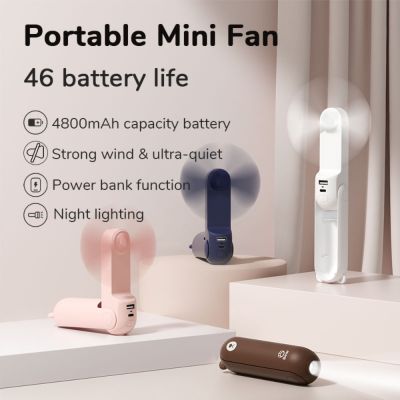【CW】 Fold Silent Outdoor Cooling Usb Handheld Electric Fans