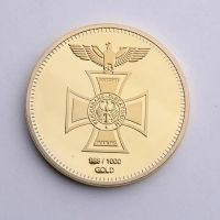 เยอรมนี 1872 เหรียญที่ระลึก Gold Germany Cross Eagle รอบเหรียญสะสม-SYU STORE