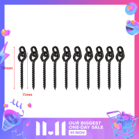 ✨???LANG สกรู10pcs พร้อมแหวนหมุน D-RIG chod RIG Terminal Tackle ผู้ถือเหยื่อสกรู