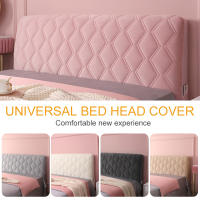 Velvet Quilted Bed Head Cover All-inclusive Bed Back Protector Cover Home Decor European Thicken Soft Plush Headboard Cover