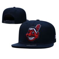 Hot Newest Top-quality New arrival 2022 2023 Newest shot goods Most popular 22/23 Top quality Ready Stock High quality Cleveland Indians Snapback Adjustable Baseball Cap Flat Brimmed Outdoor Sports Curved Brim Hat