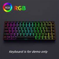 Mk84 Mechanical Keyboard Kit RGB ชุดคีย์บอร์ดเมคคานิคอล ไฟ RGB บลูทูธ 2.4 กรัม ต่อสาย สามโหมด 84 ปุ่ม