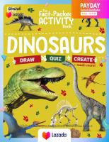 The Fact-Packed Activity Book: Dinosaurs [Paperback](หนังสือเด็กใหม่)พร้อมส่ง