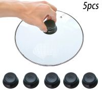 5Pcs Kitchen Cooking Pot Pan Lids Knob Lifting Handle Black Replacement Knob Lifting Handle Saucepan Lid Cookware Parts Other Specialty Kitchen Tools