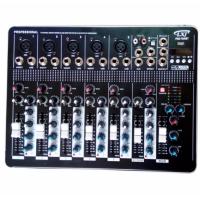 CCTV SHOP MIXER  สเตอริโอมิกเซอร์ 7ช่อง BLUETOOTH USB MP3 DIGITAL EFFECT